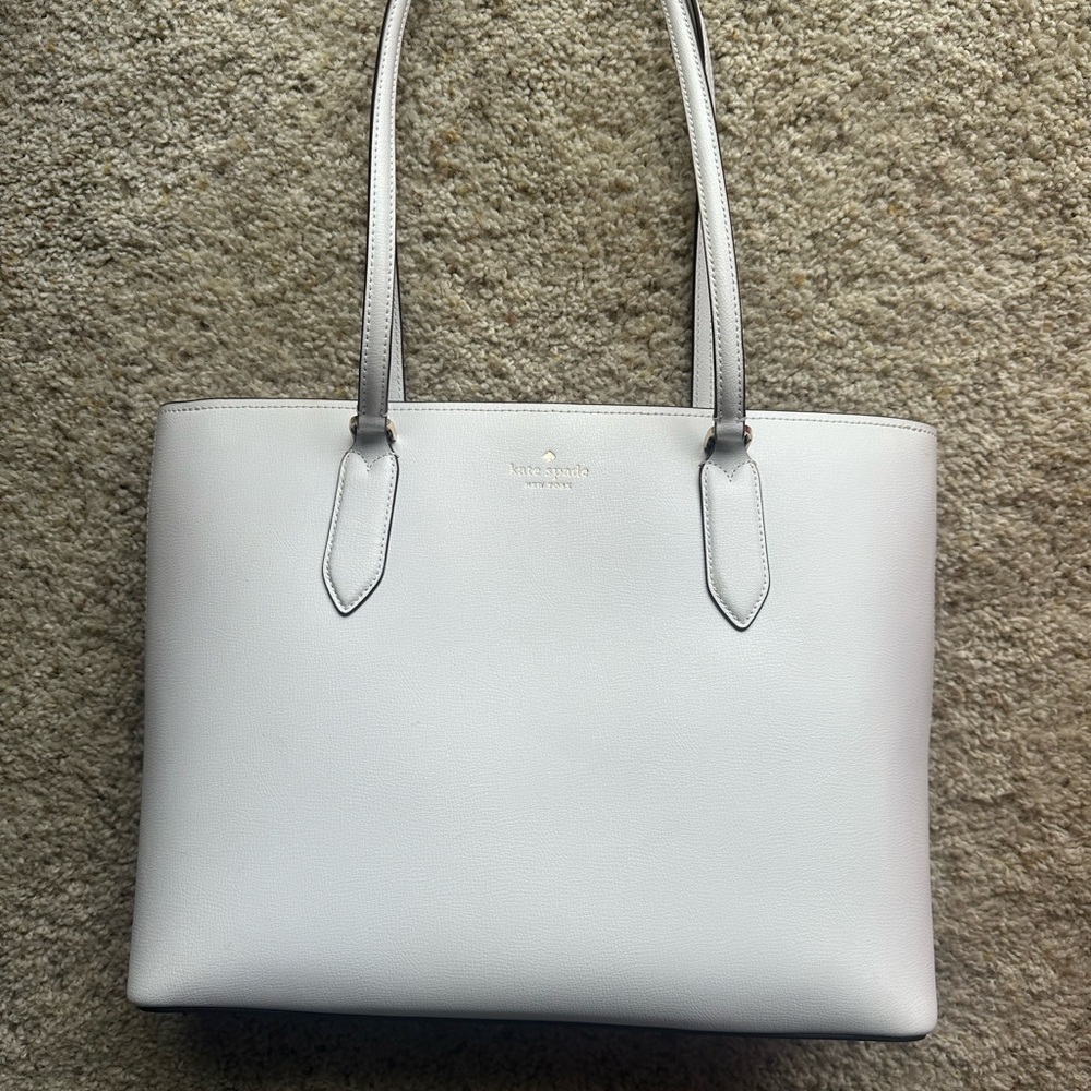 Kate Spade White Elegant Tote